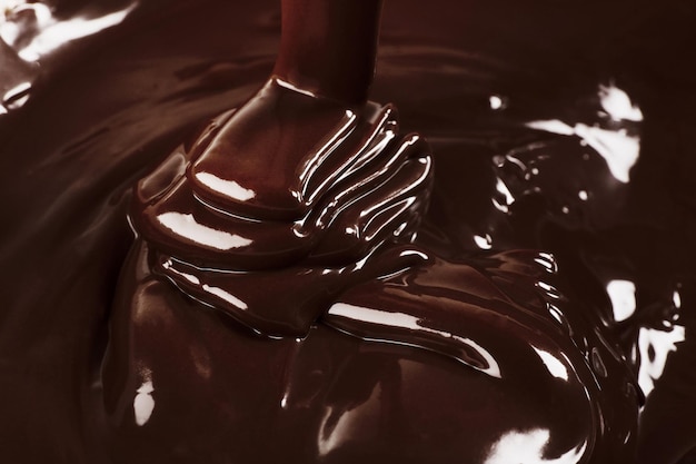 Chocolat comme arrière-plan