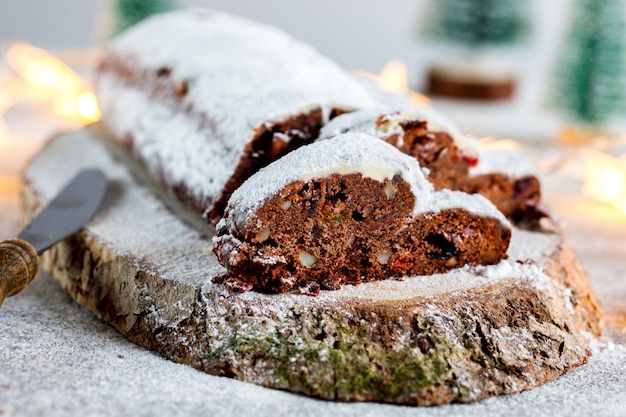 Chocolat Dresdnen Stollen de Noël