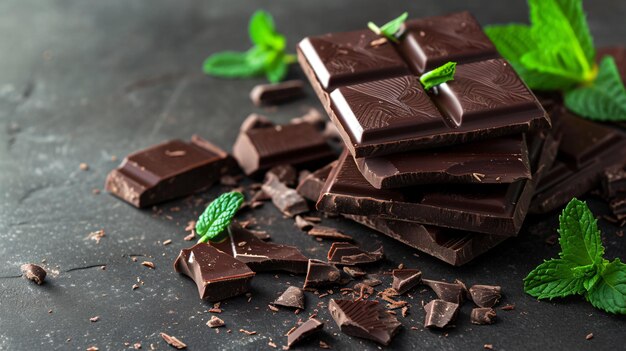 Chocolat à la menthe