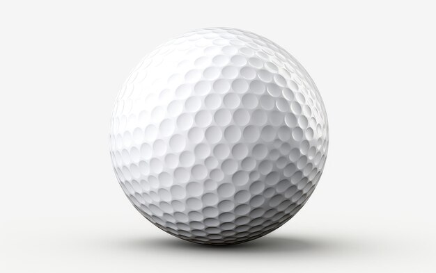 Photo le choix du golfeur sélection de la bonne balle de golf sur fond blanc ou png transparent