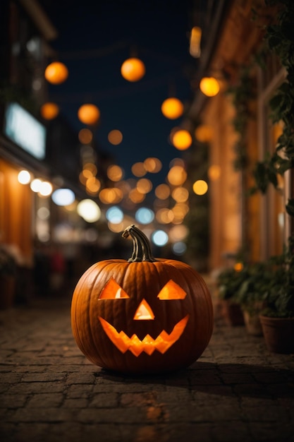 Choix de mise au point de Halloween la nuit dessin graphique de papier peint
