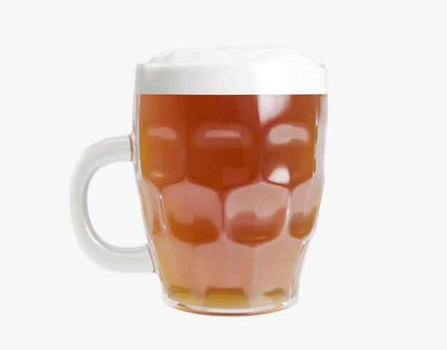 Chope de bière modèle 3D