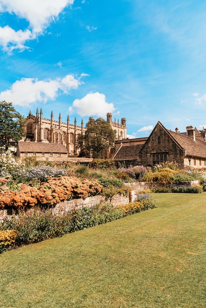 Christ Church avec War Memorial Garden à Oxford, Royaume-Uni