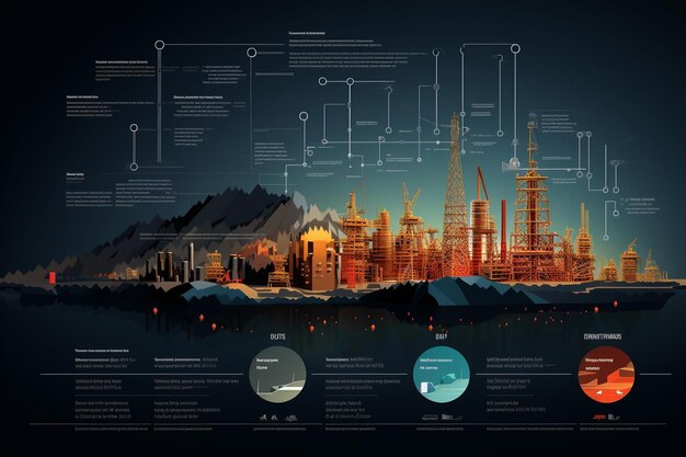 Chroniques de l'or noir Le parcours de la production et de la distribution de pétrole