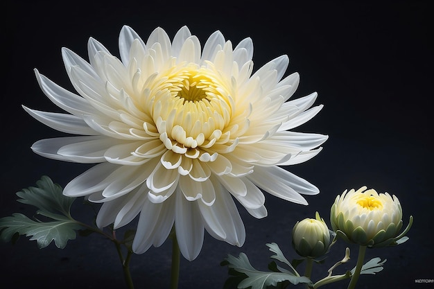 Chrysanthemum Serenity (chrystème de sérénité)