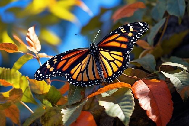 Le chuchotement du monarque Un conte de papillon