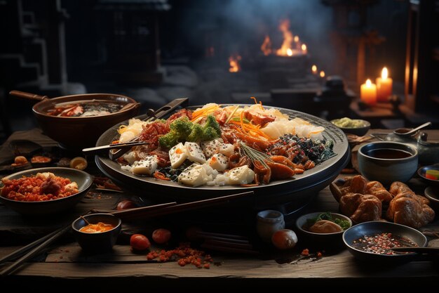 Chuseok est une fête traditionnelle coréenne. Les Coréens se rendent dans leur pays pour rencontrer des parents.