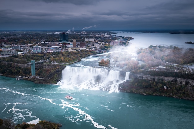 Chute d'eau de Niagara en été