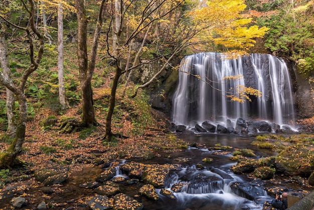 Photo chute d'eau de tatsuzawafudo fukushima