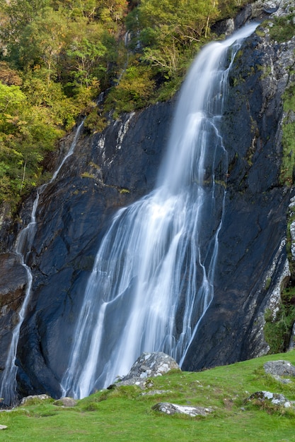 Chutes d'Aber en automne