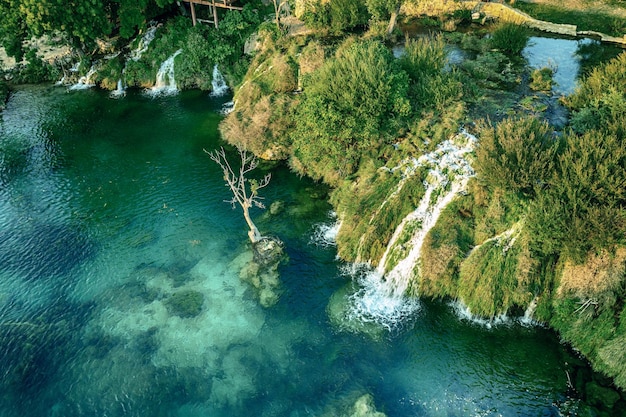 Photo chutes d'eau en croatie