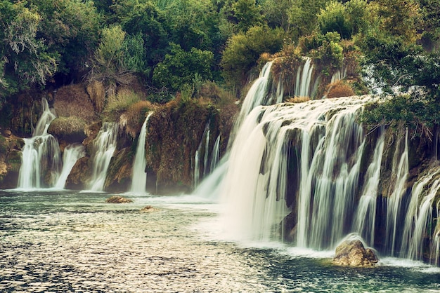 Chutes d'eau à Krka