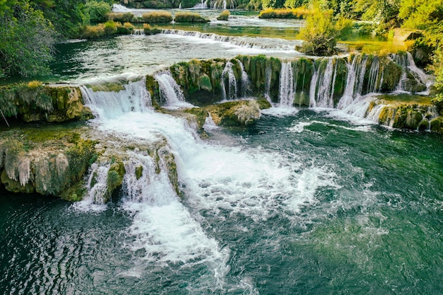 Chutes d'eau à Krka