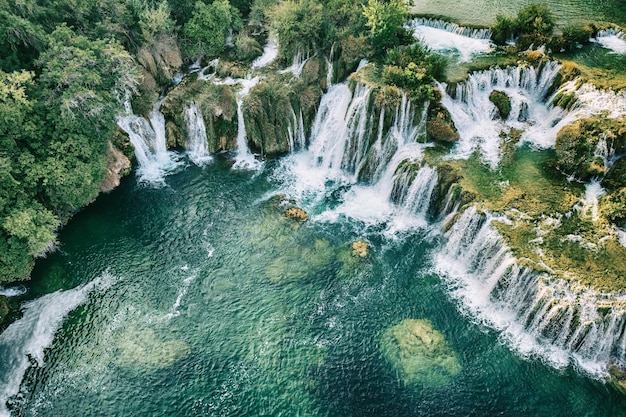 Chutes d'eau à Krka