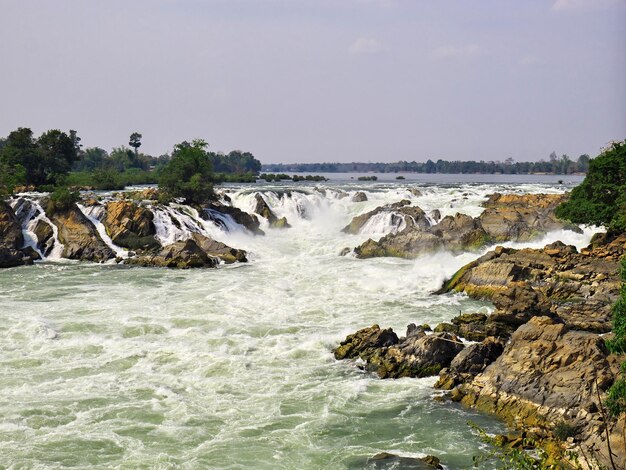 Chutes de Khone Phapheng au sud du Laos