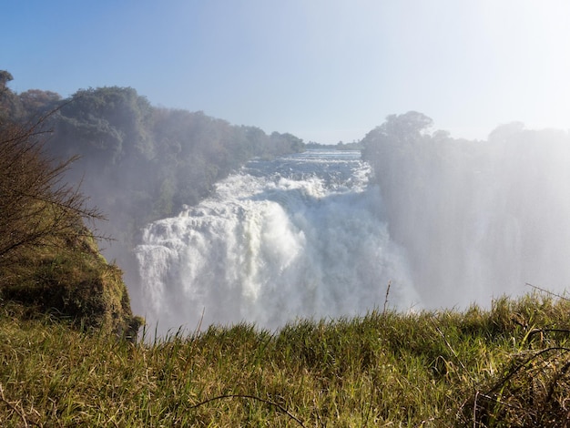 Chutes Victoria sur le fleuve Zambèze