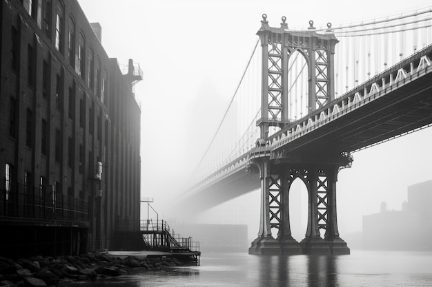 Ci-dessous une photo du pont de Brooklyn à New York