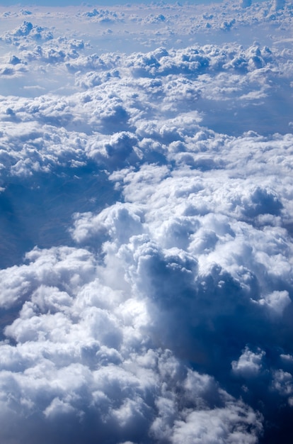 Ciel aérien et nuages