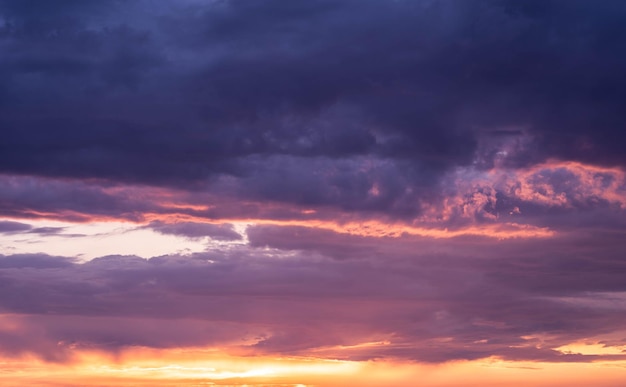 Photo le ciel d'une beauté incroyable