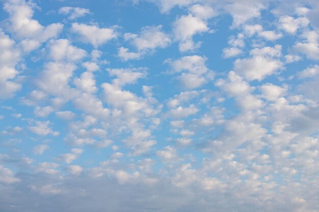 Photo ciel bleu dans le fond d'écran des nuages