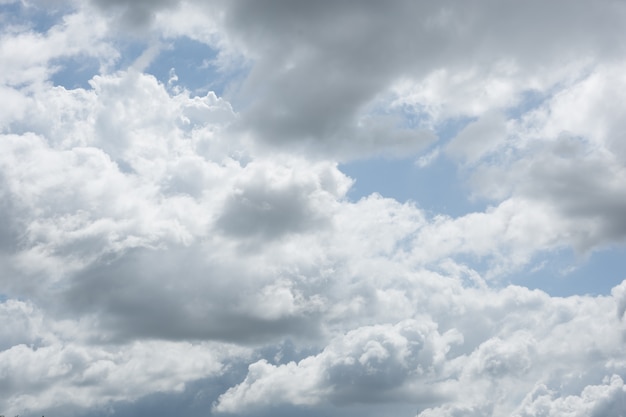 Ciel bleu de nuage