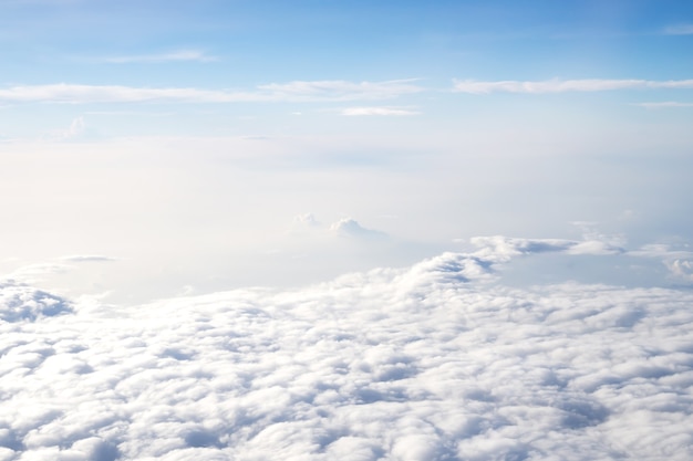 Ciel bleu avec nuage