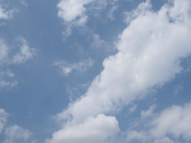 Ciel bleu avec nuages ​​fond