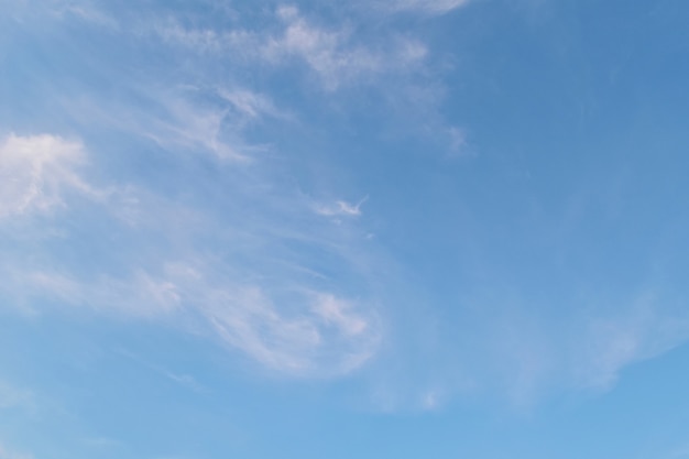 Ciel bleu avec nuages