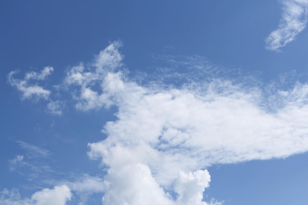 ciel bleu avec des nuages