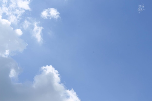 ciel bleu avec des nuages