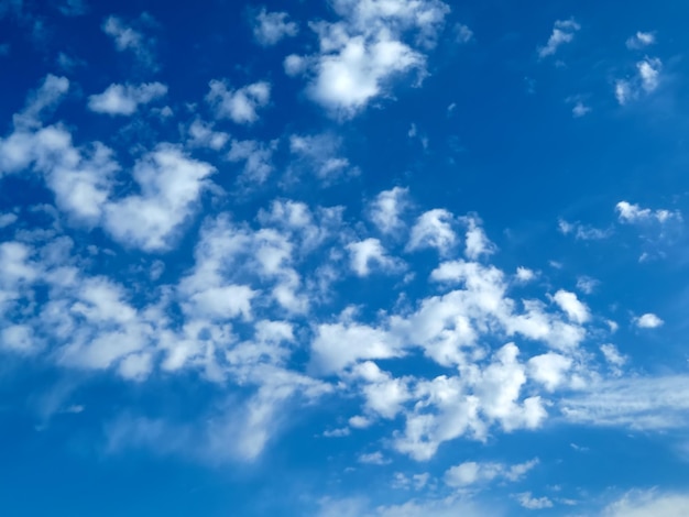 ciel bleu avec des nuages