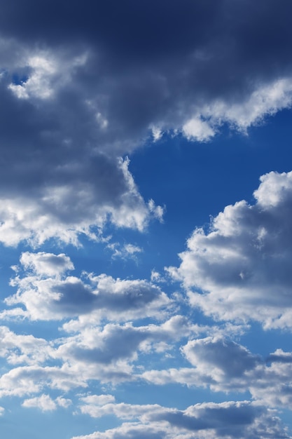 Ciel couvert avec des nuages