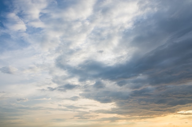 Ciel du soir