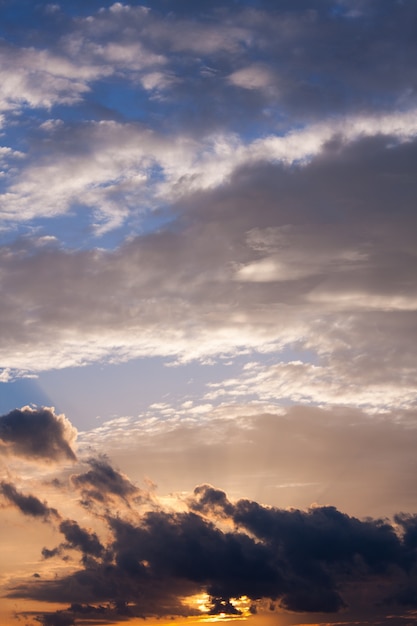 ciel du soir