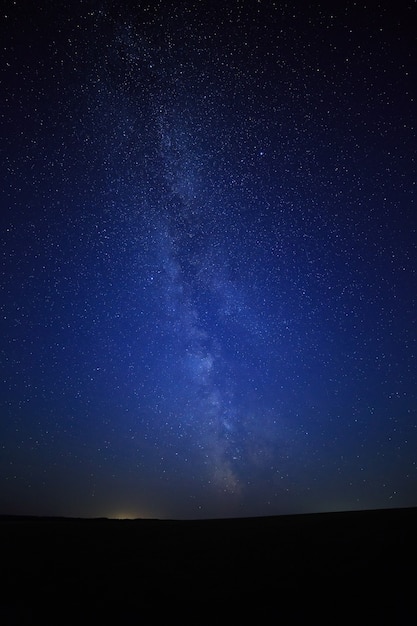 Ciel étoilé de nuit pour le fond.