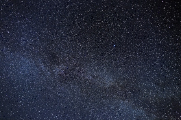 Ciel étoilé avec la Voie Lactée