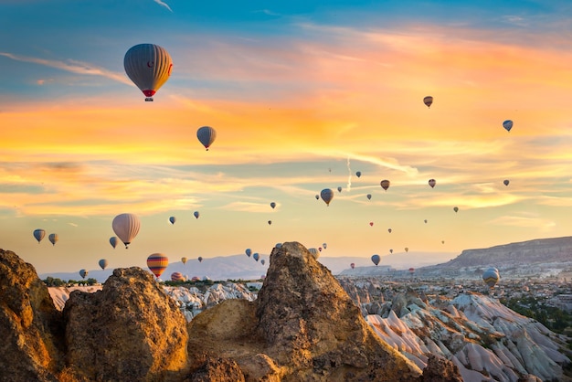 Ciel de feu en Cappadoce