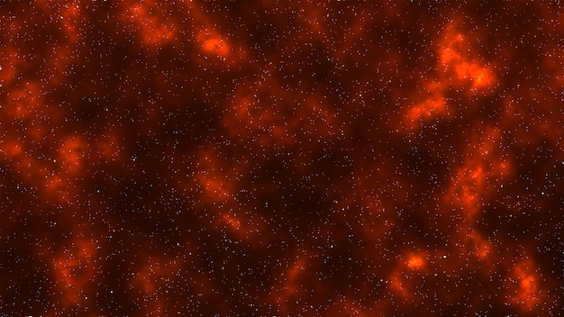 Ciel nocturne avec design de fond d'étoiles