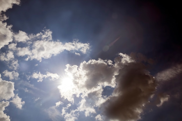 Ciel avec nuages