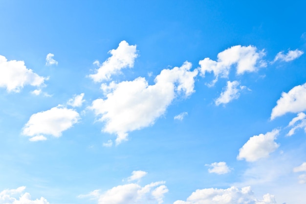 Photo ciel avec des nuages