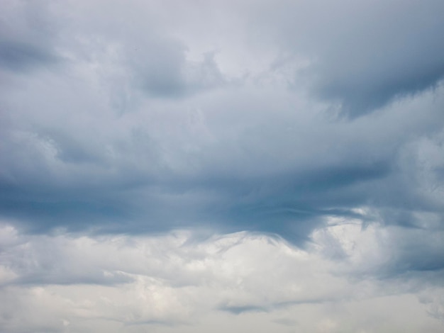 Ciel nuageux en plein jour