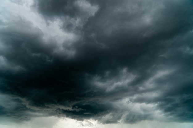 ciel d&#39;orage ciel nuages ​​de pluie