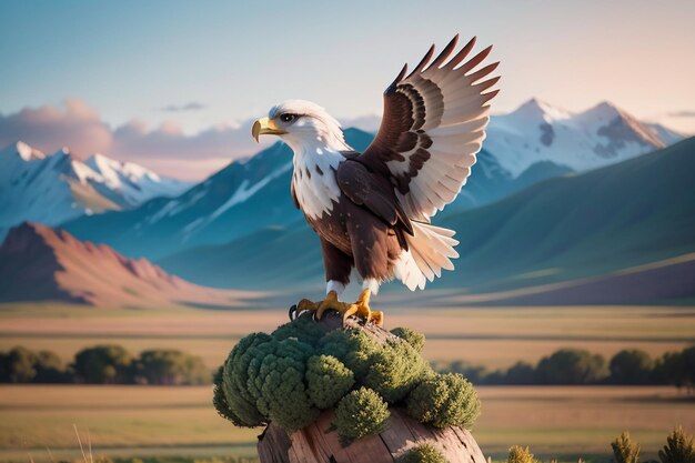 Ciel suzerain aigle griffes acérées bec dur protection des animaux sauvages HD photo fond d'écran fond