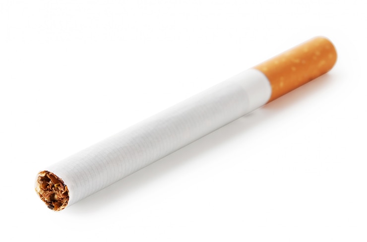 Photo une cigarette entière