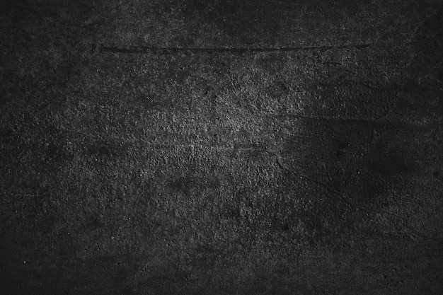 Ciment de fond de mur noir ou texture de béton de pierre comme un concept d'horreur et d'Halloween