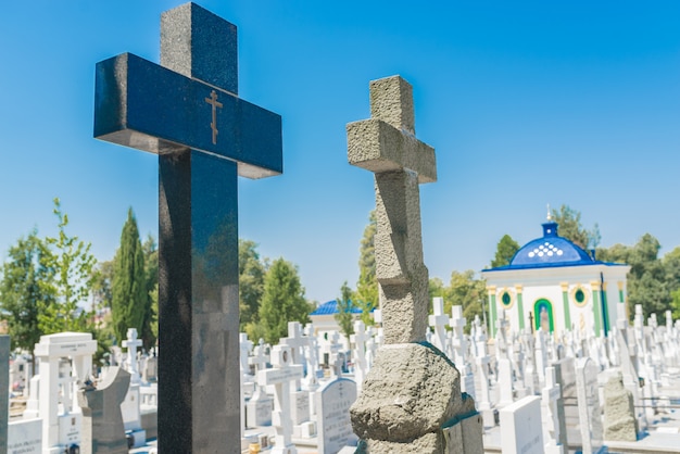 Photo cimetière pierre tombale