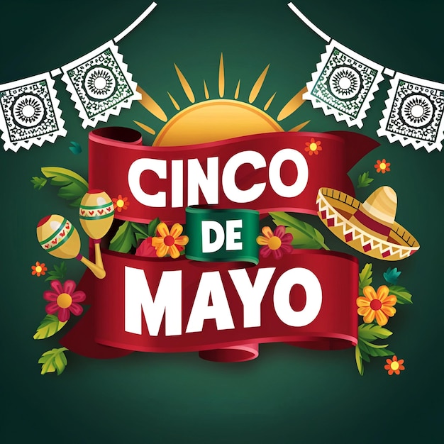 Photo cinco de mayo est un jour férié au mexique.