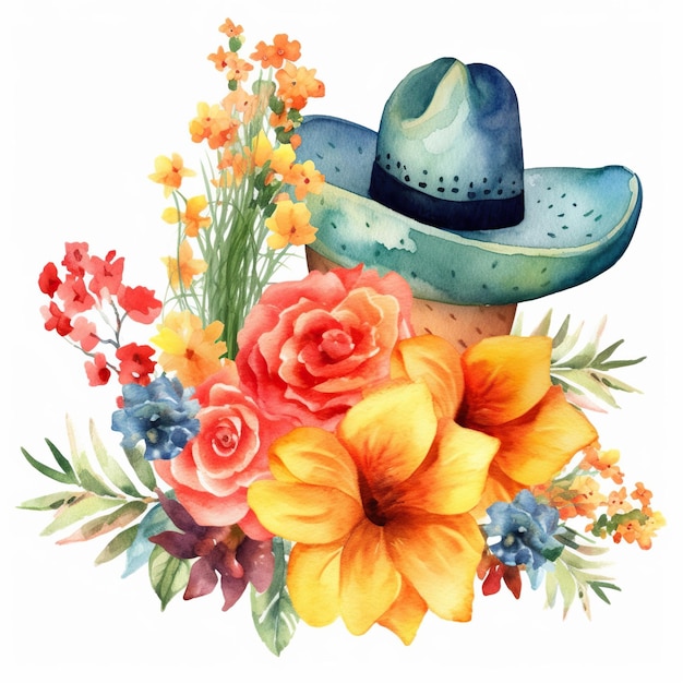 Cinco de Mayo fête nationale du Mexique fleurs