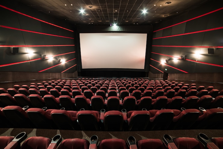 Photo cinéma théâtre avant présentation