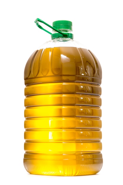 Cinq litres de bouteille d&#39;huile d&#39;olive
